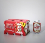 3D Drink Cans Lager Advertising Illustration
