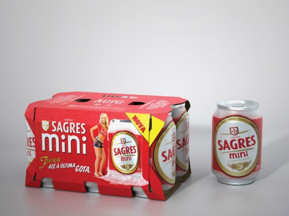 3D Drink Cans Lager Advertising Illustration
