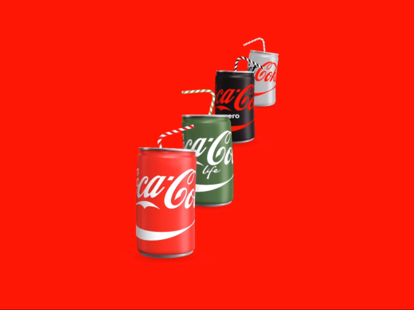 coca-cola motion graphics video commercial