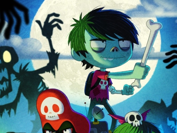 2D Foster Zombie Brothers Cartoon Illustration