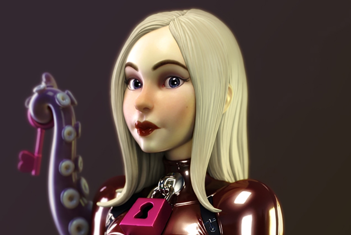 3D Serge Character Illustration