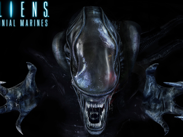 3D Alien Reaching Out Video Game Illustration Thumbnail