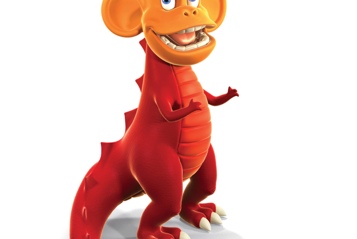 3D Animalgamation Monkeysaurus Jelly Sweets Product Illustration
