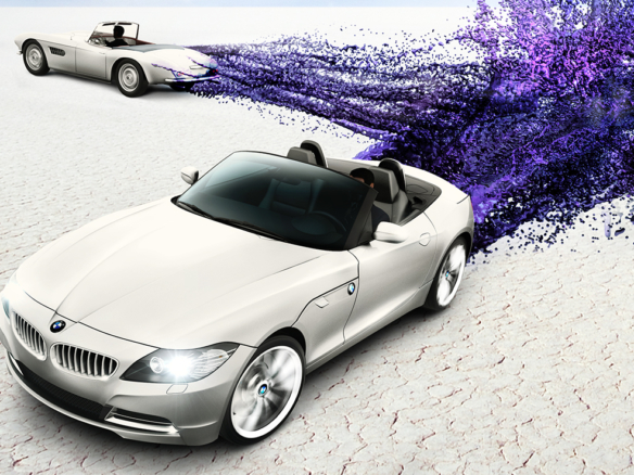 3D BMW 507 Z4 Series Car Illustration Thumbnail