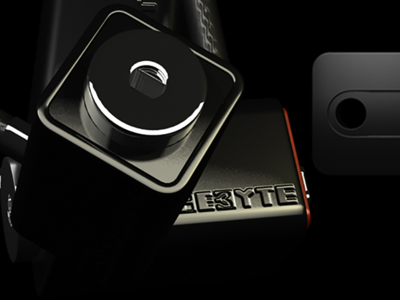 3D Bicycle Chain Lock Product Illustration Thumbnail