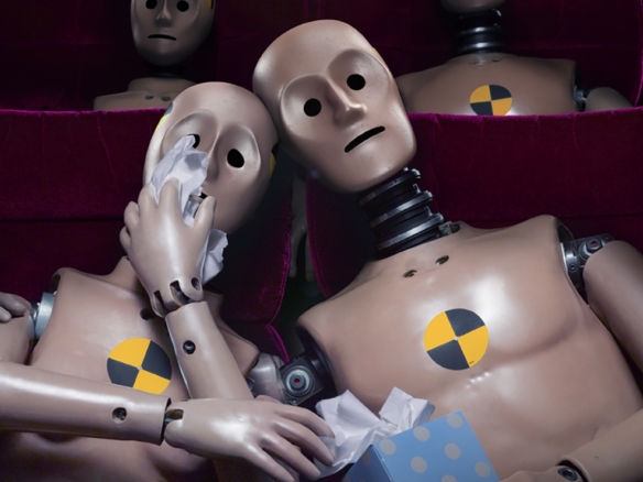 3D Cinema Crash Test Dummy Upset Character Illustration Thumbnail