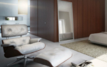 3D Contemporary Bedroom Interior Illustration Thumbnail