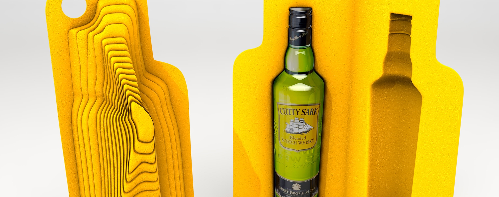 3D Cutty Sark Whisky Bottle Mock up Illustration Thumbnail 3D Cutty Sark Whisky Bottle Mock up Illustration Thumbnail