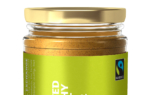 3D Fairtrade Food Unsalted Crunchy Peanut Butter Glass Jar Product Illustration Thumbnail