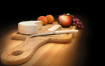3D Fruit and Cheese Board Food Illustration Thumbnail