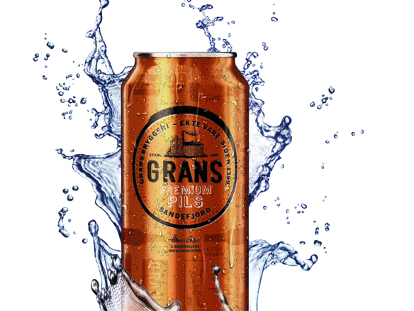 3D Drink Metal Grans Can Splash Illustration Thumbnail