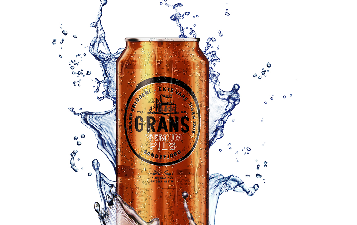 3D Drink Metal Grans Can Splash Illustration Thumbnail