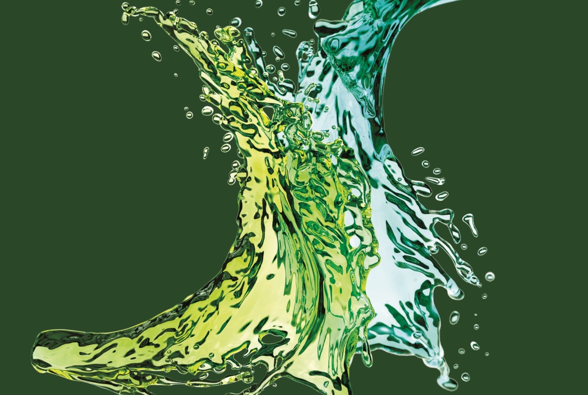 3D Green Liquid Splash CGI Illustration Thumbnail