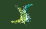 3D Green Liquid Splash CGI Illustration Thumbnail