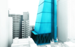 3D Leadenhall Skyscraper Architecture Visualization Illustration Thumbnail