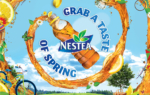 3D Liquid Nestea Lemon Flavour Spiral Spring Plastic Bottle Illustration Thumbnail