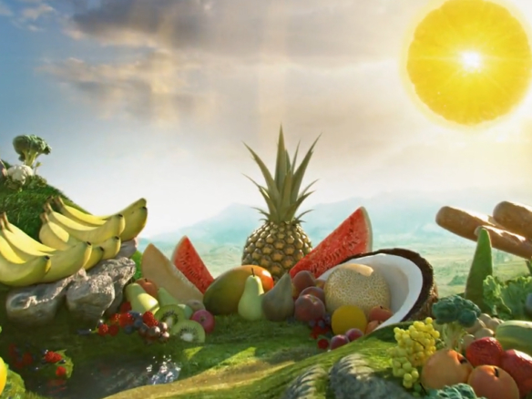 3D Ocado Food and Drink Advertising Animation Thumbnail