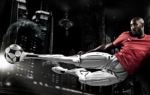 3D Puma Anelka Cyborg Footballer Illustration Thumbnail