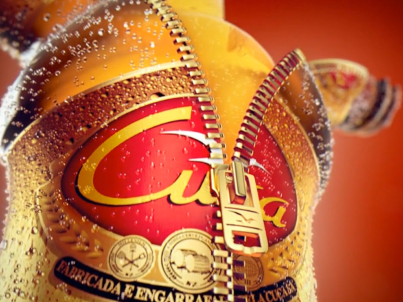 3d Cuca Drink Zipped Bottle Advertisement Animation Thumbnail