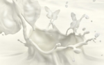 3D Milk liquid Splash Butterfly thumbnail