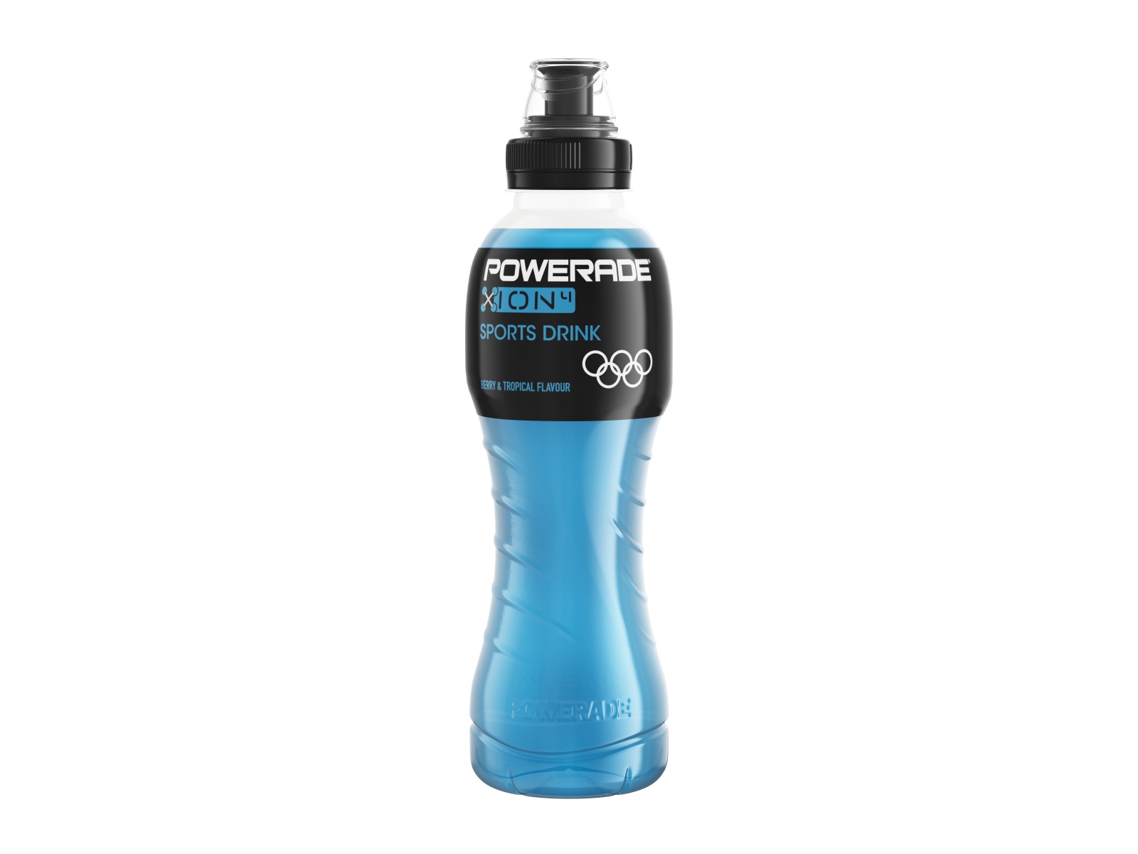 3D Berry and Tropical Powerade Illustration