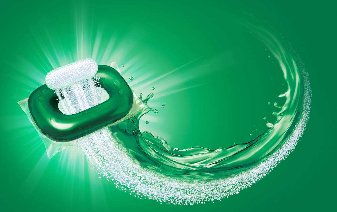 3D Liquid Persil Illustration Thumbnail