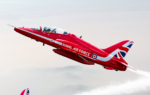 2D Red Arrows Jet Planes Photo Retouch Illustration Thumbnail