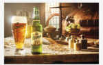 2D Staropramen Beer Product Shot Photo Retouch Illustration Thumbnail