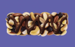3D Chocolate Fruit and Nut Bar Illustration Thumbnail