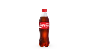 3D Coca Cola Bottle Illustration Thumbnail