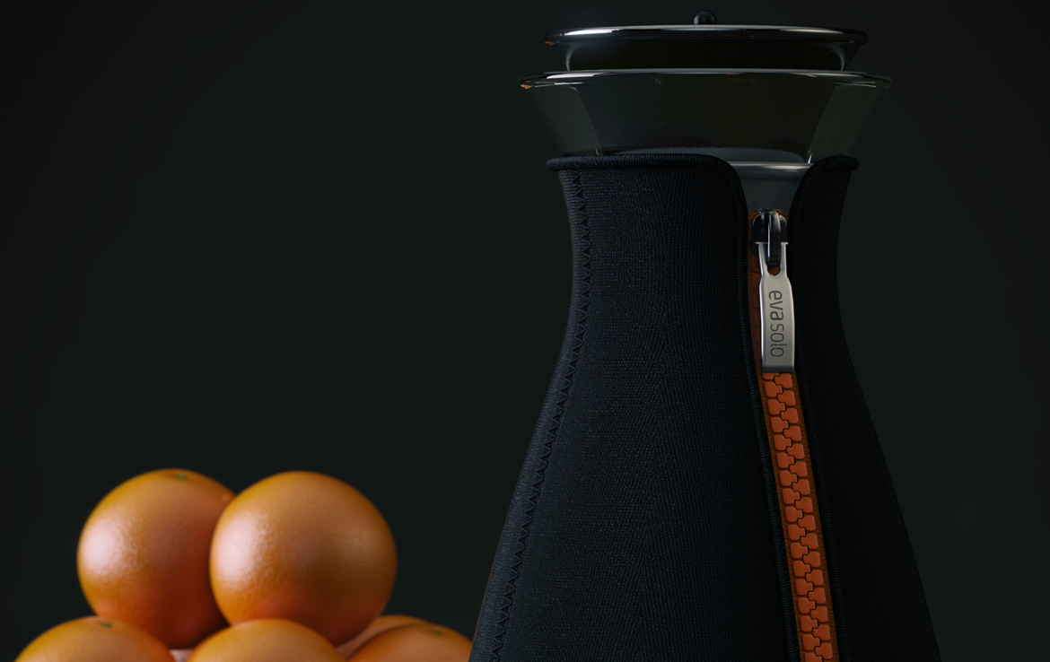 3D Coffee Shot Bottle Illustration Thumbnail