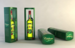 3D Jameson Irish Whisky Bottle Packaging Illustration Thumbnail