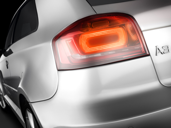 3D Audi A3 Tail Light Automotive Illustration Thumbnail