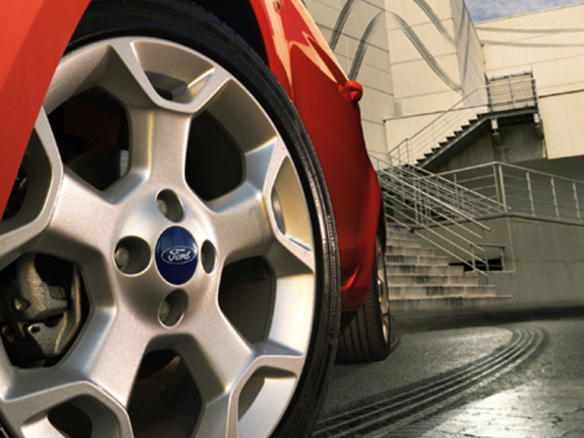 3D Ford Fiesta Automotive Illustration Thumbnail