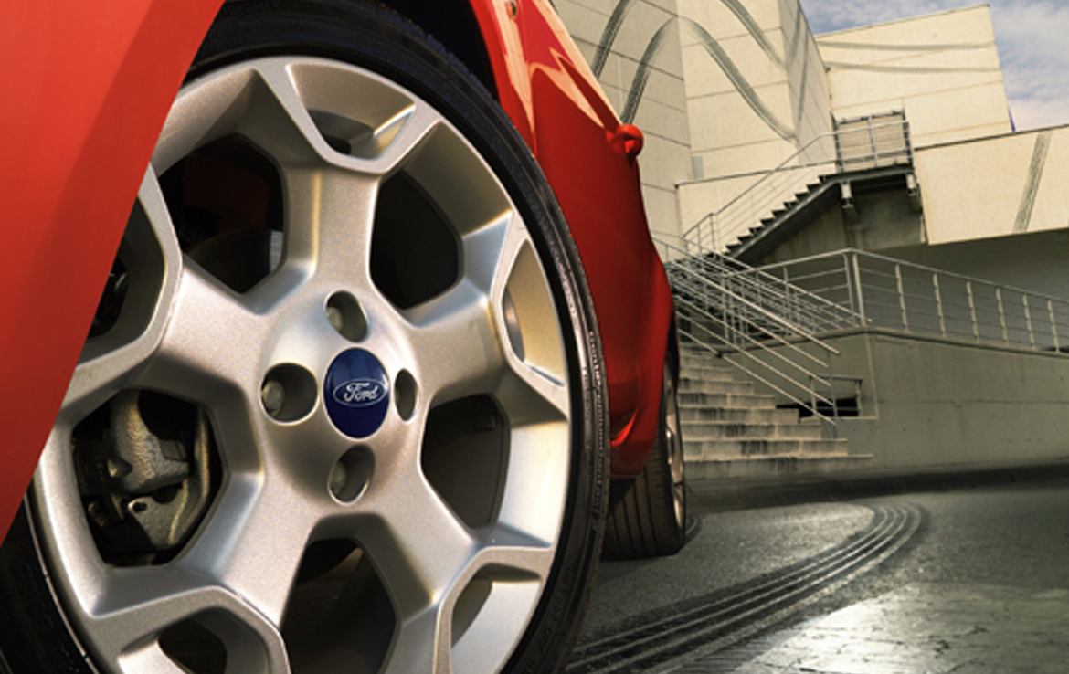 3D Ford Fiesta Automotive Illustration Thumbnail