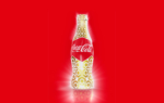 3D Stylised Golden Coke Bottle Illustration Thumbnail