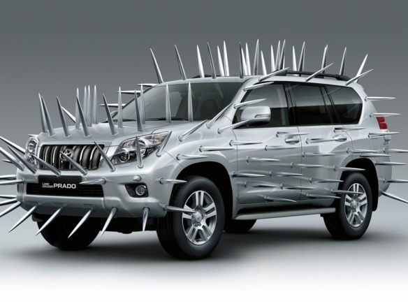 3D Toyota Landcruiser Automotive Illustration Thumbnail