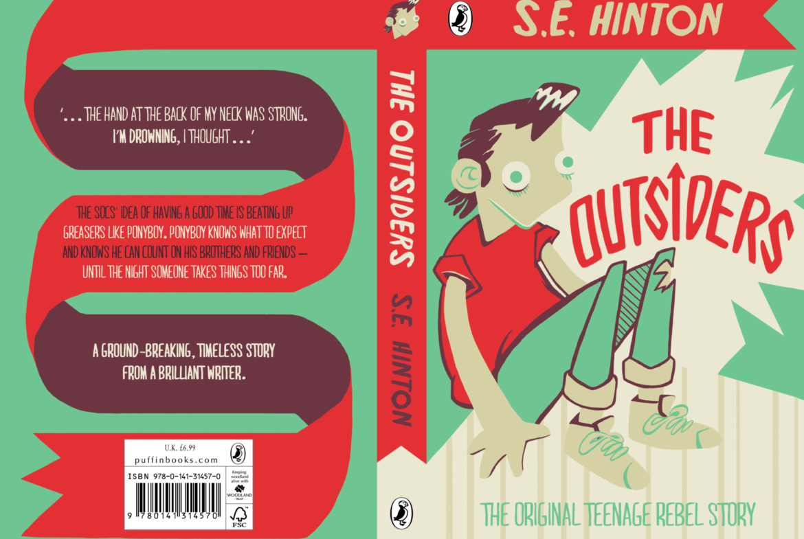2D The Outsiders Childrens Book Cover Illustration