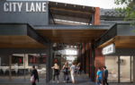 3D City Lane Market Development Architectural Illustration Thumbnail