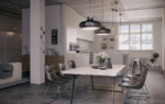 3D Industrial Apartment Interior Architectural Illustration Thumbnail