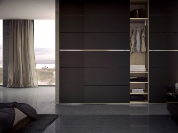 3D Industrial Bedroom Interior Illustration Thumbnail