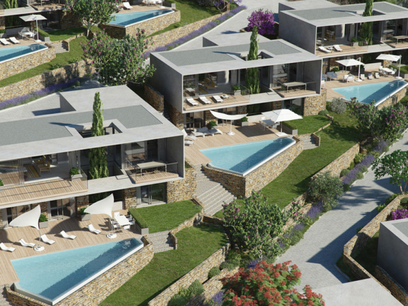 3D Modern New Builds Architectural Illustration Thumbnail