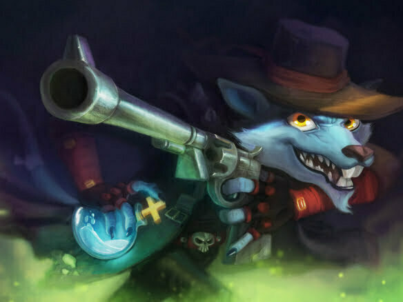 2D Fox Bandit Character Illustration Thumbnail