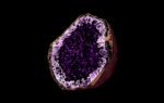 2D Geode Crystal Rock Illustration Thumbnail