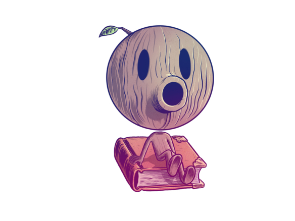 2D Woodman Character Illustration Thumbnail