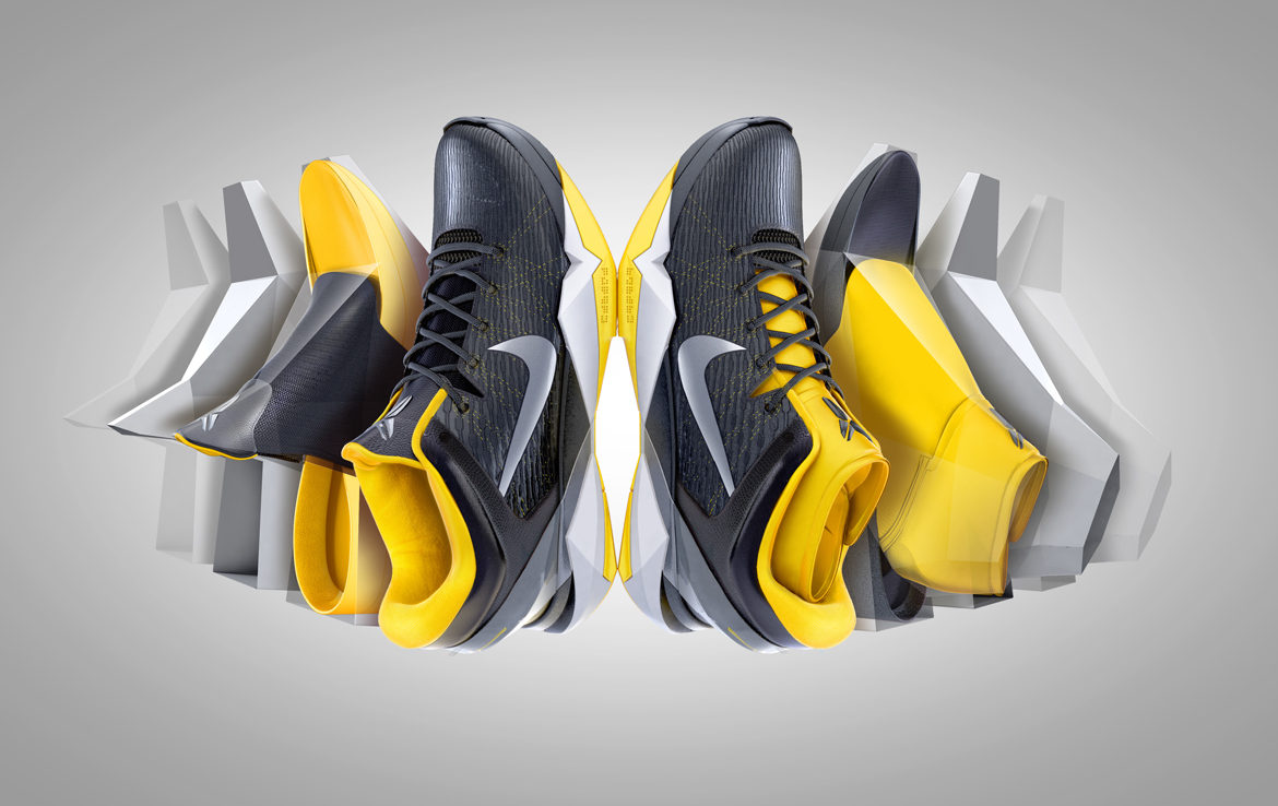 3D Adidas Trainers Product Illustration Thumbnail