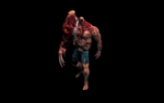 3D Cronenburg Horror Monster Character Illustration Thumbnail