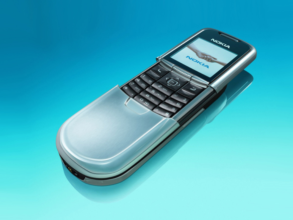 3D Nokia Flip Phone Product Illustration Thumbnail