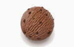 3D Double Chocolate Chip Ice Cream Ball Food Illustration Thumbnail