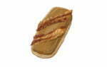 2D bacon panini japan food snack illustration